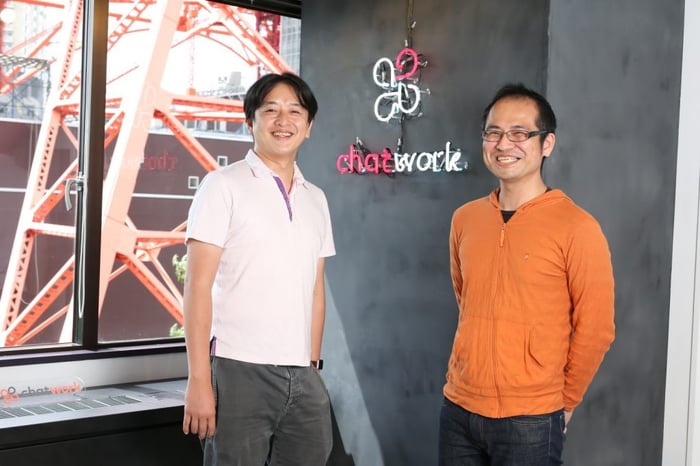ChatWork株式会社　代表取締役CEO兼CTO 山本正喜さん/コーポレートサポート本部　本部長 西尾知一さん