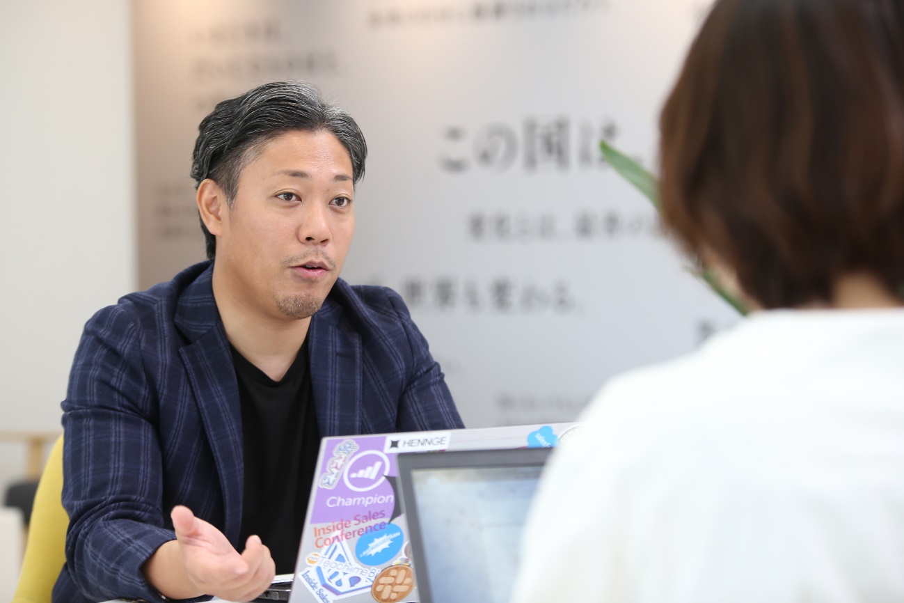 HENNGE株式会社　水谷 博明（ミズタニ ヒロアキ）さん 【HITO-Link CRM】